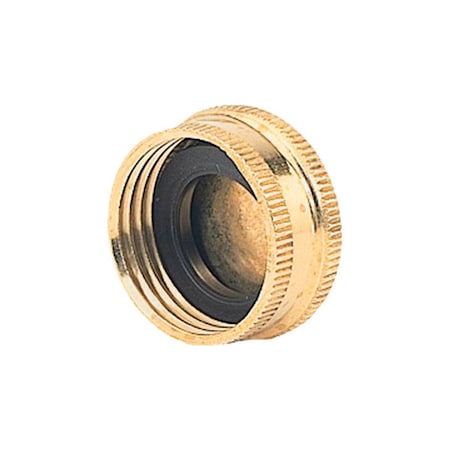 Gilmour Gilmour 5/8 in. Brass Threaded Male Hose End Caps 805034-1001